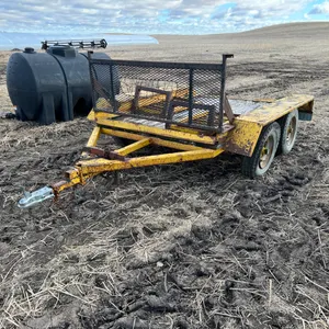 TANDEM 10' FLATDECK TRAILER - NOT REGISTERABLE (PULLED FROM SALE)