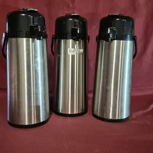 (3) Service Ideas 2.2 Liter Lever Airpots - NSF Approved