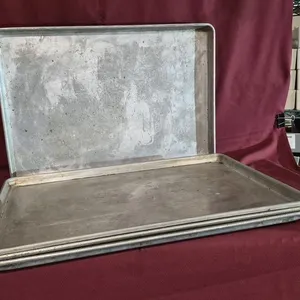 (12) Full Size Aluminum Sheet Pans - 18" x 26"