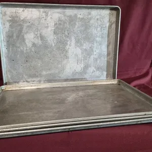 (12) Full Size Aluminum Sheet Pans - 18" x 26"
