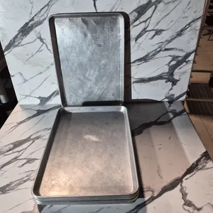 (7) Half Size Aluminum Sheet Pans - 18" x 13"