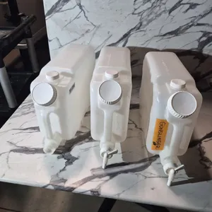 (3) Impact 1 Gallon Polycarbonate Beverage Dispensers