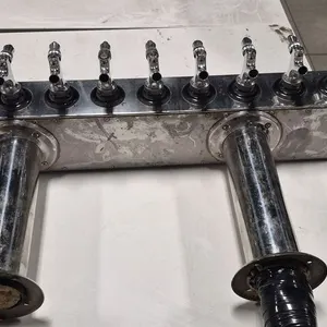 Stainless Steel 10 Tap Beer Tower with Drainboard