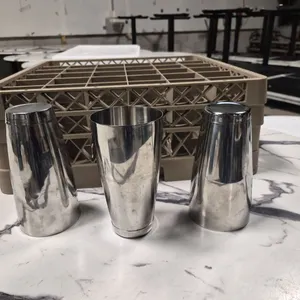 (3) Stainless Steel Bar Shakers