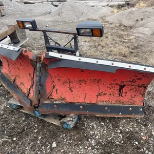 Red Snow Plow
