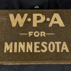 WPA (WORKS PROGRESS ADMINISTRATION) FOR MINNESOTA METAL FIRST AID KIT