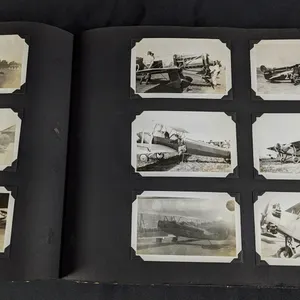 1920'S -1930'S AIRCRAFT - AIRPLANE PHOTOGRAPH ALBUM 450+ PHOTO'S