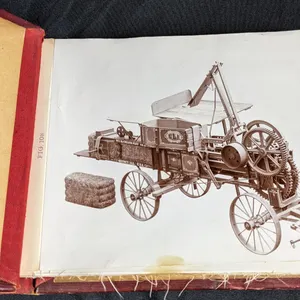 INCREDIBLE 1890'S PHOTOGRAPHIC TRADE CATALOG BOOK COLLINS PLOW CO QUINCY ILLINOIS AGRICULTURAL FARM EQUIPMENT