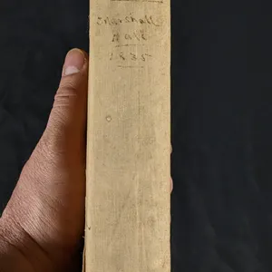 1835 CIRCULATION OF THE BLOOD & TREATIS ON THE MORBID & CURATIVE EFFECTS OF LOSS OF BLOOD MARSHALL HALL LEATHER CLAD ANTIQUE BOOK (BLOOD LETTI