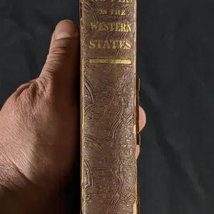 1838 BOOK NOTES ON THE WESTERN STATES CONTAINING DESCRIPTIVE SKETCHES OF THEIR SOIL, CLIMATE, RESOURCES AND SCENERY JAMES HALL
