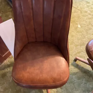 4 Dining Chairs on Rollers