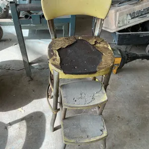 Metal Chair with Steps