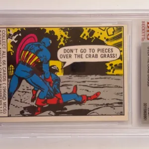 1966 Donruss Marvel Super Heroes #9 (BGS 6.5 EX-MT+)
