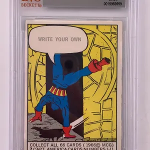 1966 Donruss Marvel Super Heroes #7 (BGS 6.5 EX-MT+)