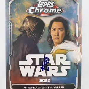 Chrome Star Wars Sealed Booster Box (Topps, 2025)