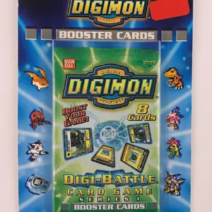 Digimon Digi‑Battle Card Game Series 1 Blister Booster Pack (2000)