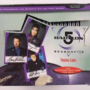 Babylon 5 Season Five Trading Cards Sealed Pack Lot (SkyBox, 1999)