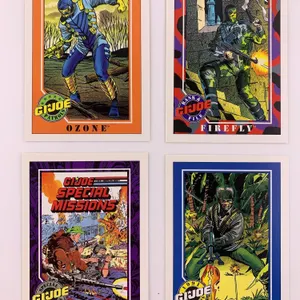 G.I. Joe: A Real American Hero Complete Trading Card Set (Impel 1991)