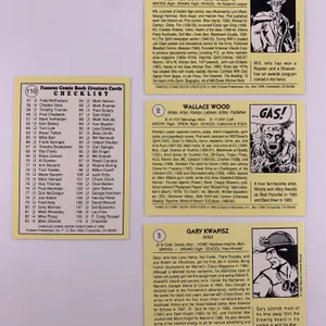 Famous Comic Book Creators Complete Set (1992 Eclipse) #2