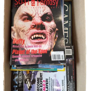 Science Fiction & Hobby Magazine and Book Lot (Various Publishers, c. 1960s–2000s)