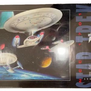Star Trek “25 Years in the Final Frontier” Anniversary Poster (Paramount Pictures, 1991)