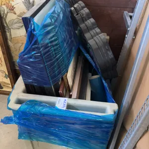 Large Bulk Lot of Commercial Signage – Framed Signs, Backlit Panels, (Full Bin)