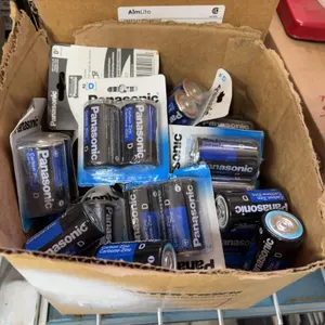 Bulk Lot of Panasonic Carbon‑Zinc Batteries – Mixed D & C Size Packs (Sealed Retail Packs)
