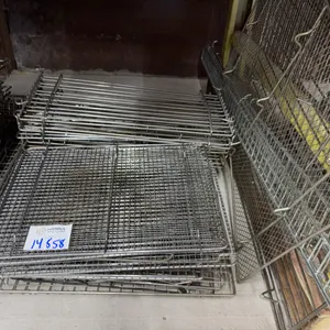 Lot of Stainless Steel Wire Racks & Cooling Screens – Heavy‑Duty Commercial Grade, Multiple Sizes