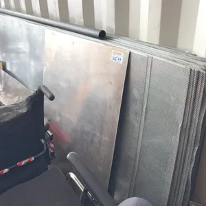 Large Lot of Perforated Metal Sheets / Mesh Panels – Assorted Sizes