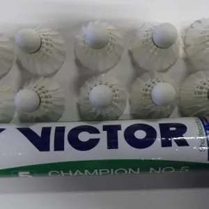 Sleeve of 10 Victor Champion NO.5 Shuttlecocks Victor
