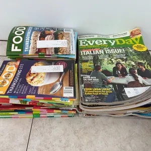 Qty of cooking magazines
