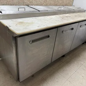 Kelvinator Refrigerated 95" Prep Table on Wheels