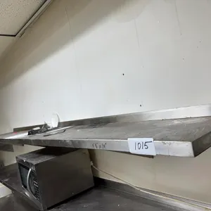 Stainless Steel Wall Shelf (9'8" x 14")