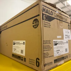 Unused 6" Halo Commercial Lens Medium Downlight Reflector - Must Take 6 Times the Bid Price