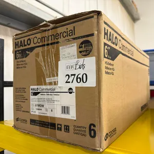 Unused 6" Halo Commercial Lens Medium Downlight Reflector - Must Take 6 Times the Bid Price
