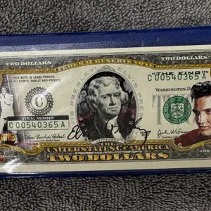 2003 U.S. $2 Elvis Colored Bank Note
