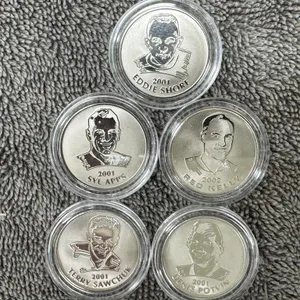 (5) Cdn NHL All-Star Comm Coins (2002/2001)