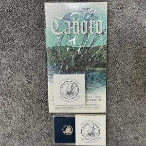 (2) Cdn 1997 Caboto $.10 500th Anniversary Coins