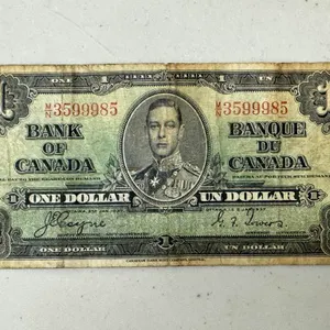 1937 Cdn $1 Bank of Canada Note