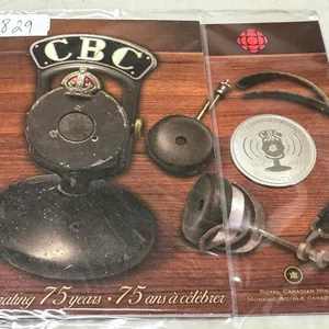 2011 Cdn $.25 CBC Radio 75th Anniv Coin
