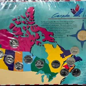 1992 Canada 125 Commemorative $.25 Series & $1.