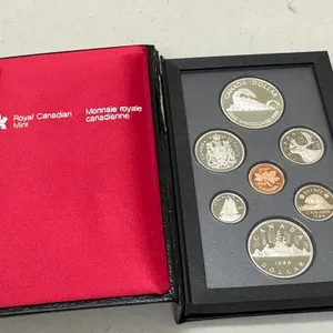 1986 Cdn Double Dollar Proof Coin Set- Vancouver