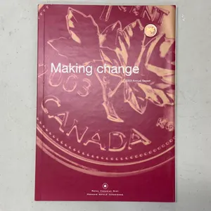 2003 Golden $.01 Coin Limited Ed Annual Report