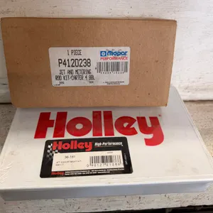 Holly High Performance Jet assortment kit & Mopar Jet and Metering rod kit/Carter 4BBL New in Box