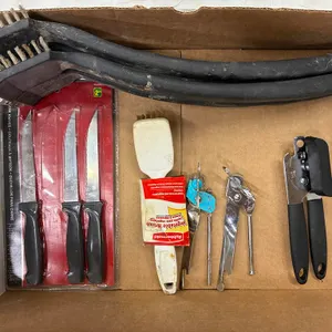 Box of Assorted Kitchen Utensils