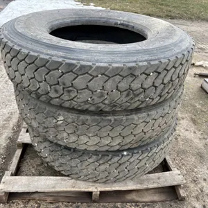 (3) 11R22.5 Truck Tires, Buying All for One Money