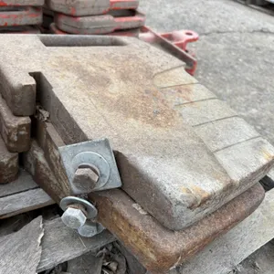 (3) Massey Ferguson Suitcase Weights, (silver)