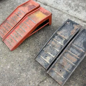 (4) Steel Automotive Ramps, Buying All for One Money