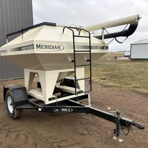 Meridian 110 BST Bulk Seed Tender, Honda GX 160, Electric Start, Slide Tube, Brakes, Bought New, Sto