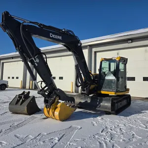 2024 John Deere 85G Excavator, 119 Hours, Hydraulic Coupler, 18 Tracks, Rear Camera, Hydraulic Thumb